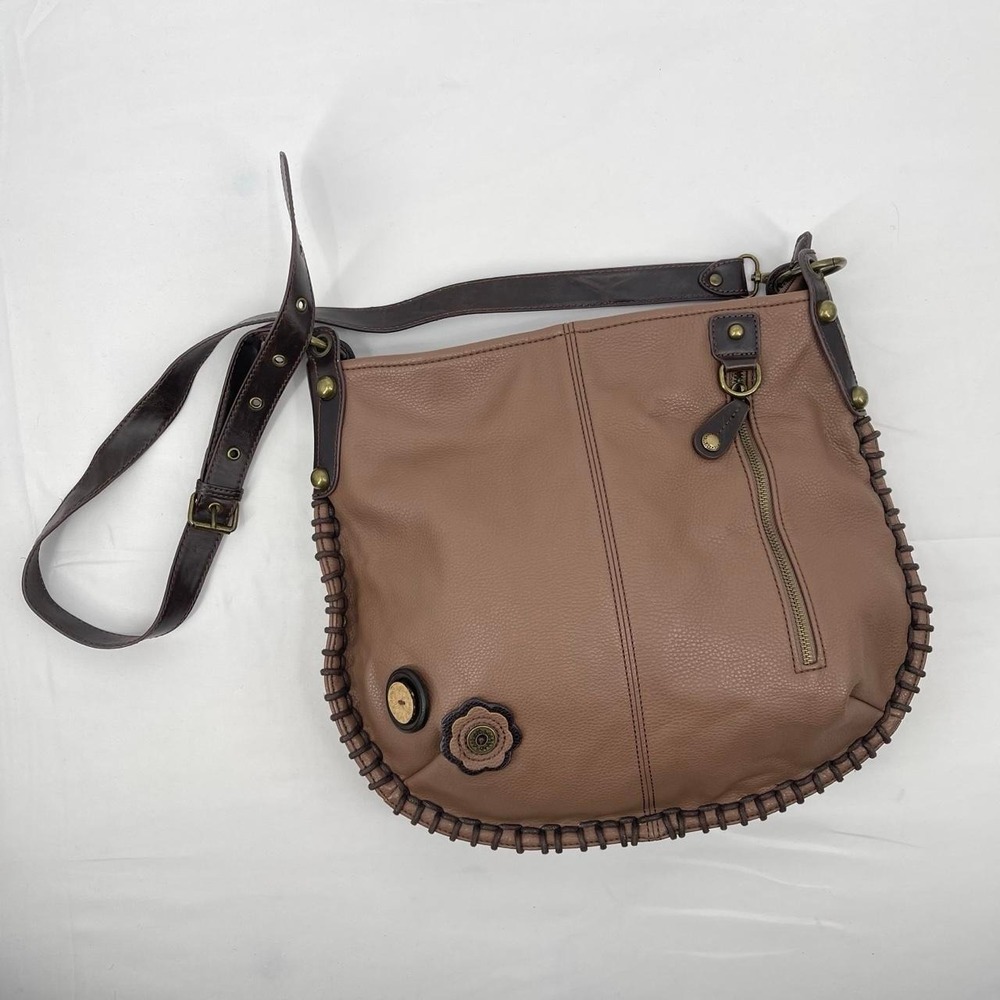 Chala Handbags Hobo Bag Purse Y2K Boho Twee Brown Whimsy Fairy Earthy Granola